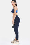 Zelocity Quick Dry Gym Leggings - Pageant Blue — thumbnail 4